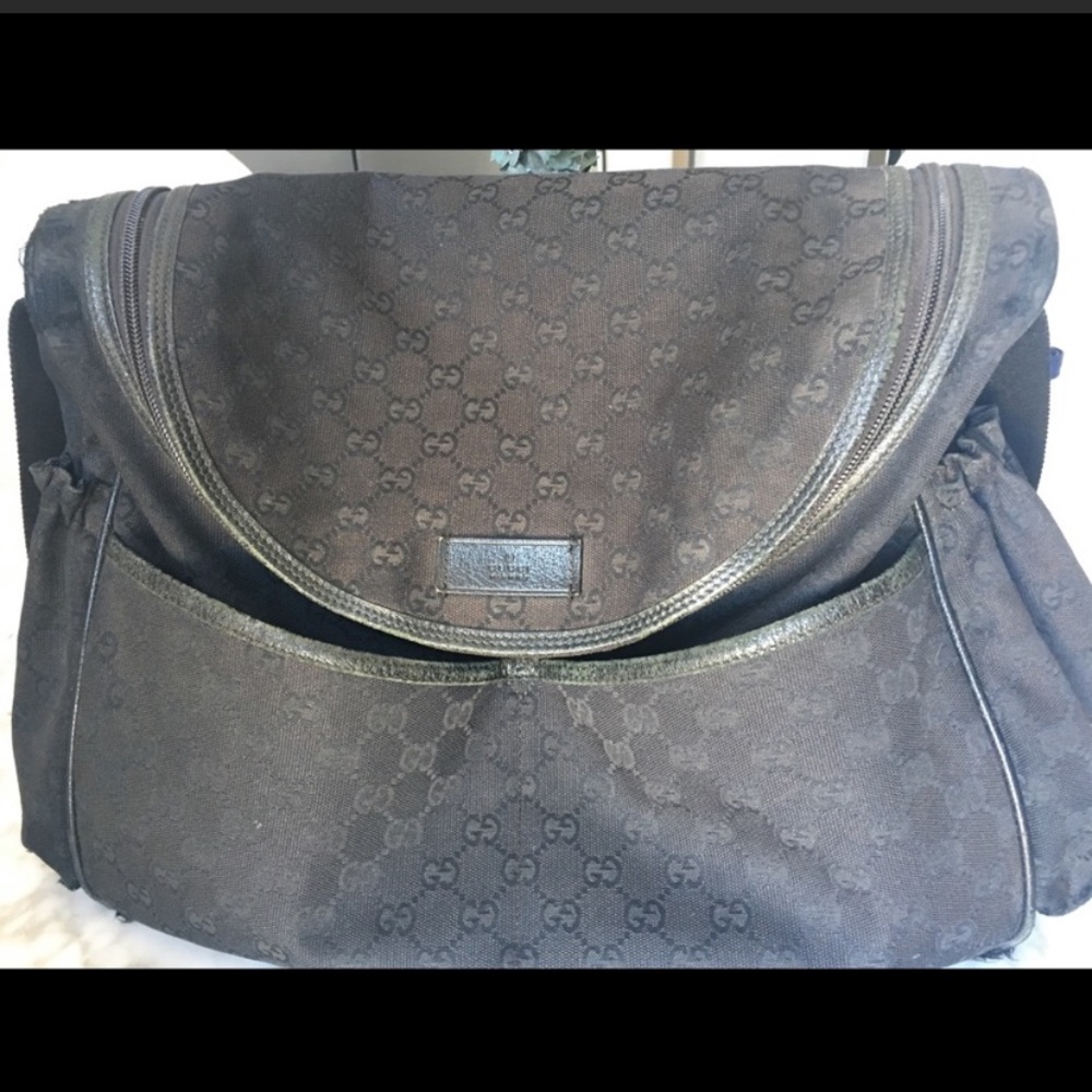 Gucci diaper bag